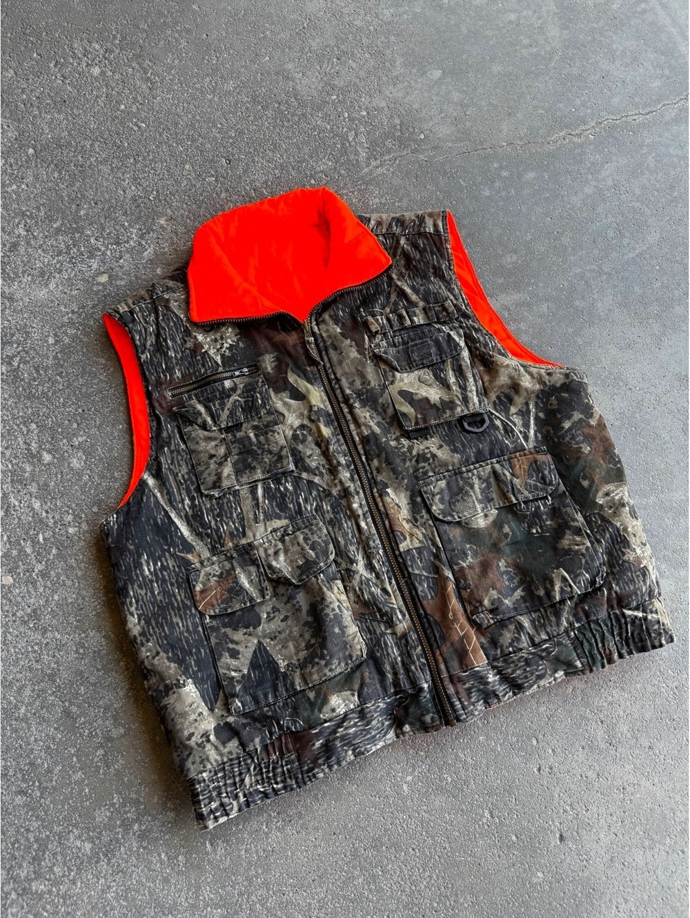 Vintage Realtree Reversible Hunting Vest